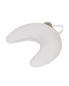 Candide Mini Moon Jersey Maternity Cushion - Grid