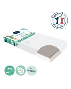 Candide Fresh Convertible Mattress with Removable Cover 70x140x12 cm