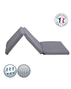 Candide Air+ Folding travel mattress 60x120 cm Dark Grey