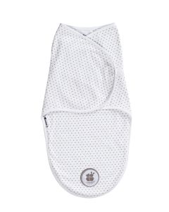 Candide Swaddling Blanket Candizen White/Stars