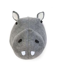 ChildHome Felt Hippo Head Wall Deco