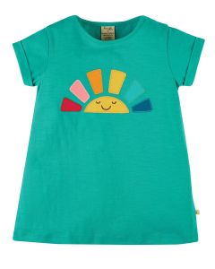 Lizzie Applique Slub Top