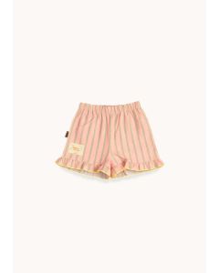 Shorts w Ruffles Stripes