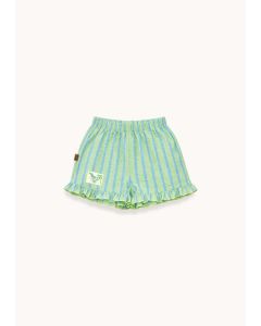Shorts w Ruffles Stripes