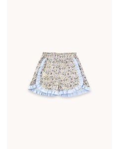 Shorts w Ruffles Flowers