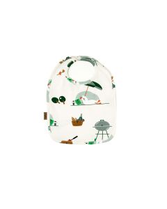 Baby Bib Goose Print