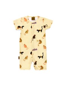 Romper Cat Print