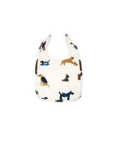 Baby Bib Dog Print