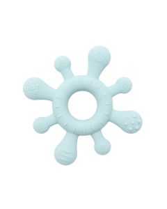 Olmitos SC Silicone Textured Teether Blue