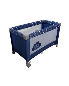 Olmitos Travel Cot Basic Cloud Navy