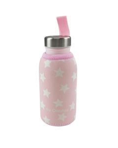 Olmitos Stainless Steel Bottle 350ml+Cover Pink