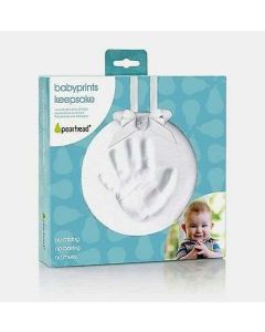 Pearhead Babyprints Hanging Keepsake White