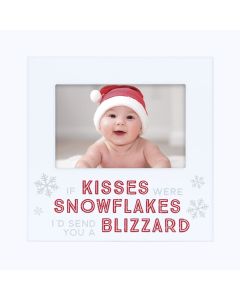 Pearhead Holiday Photo Plaque White