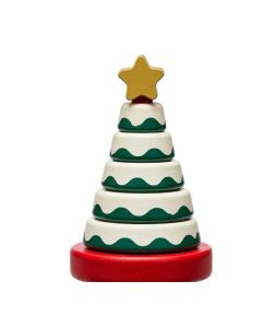 Pearhead Christmas Tree Stack Toy