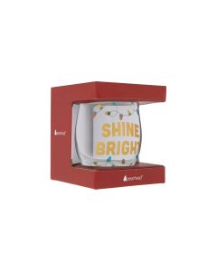 Pearhead Shine Bright Wine Glass