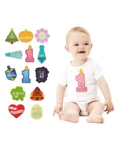 Pearhead Holiday Shaped Stickers