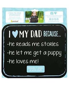 Pearhead I Love My Dad Chalkboard