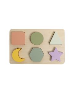 Pearhead Wooden Shapes Puzzle