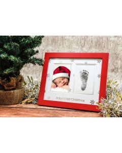 Pearhead New Babyprints Christmas Frame
