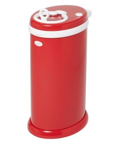 Ubbi Diaper Pail Red