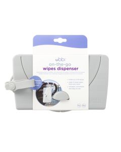 Ubbi On The Go Wipes Dispenser Grey