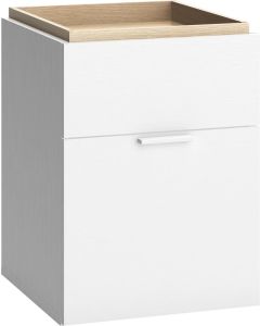 Vox Bedside Table 4YOU White/Oak