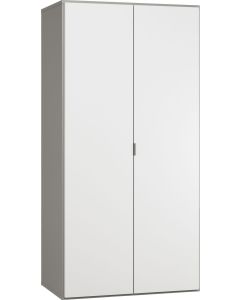 Vox Wardrobe SIMPLE 2 Doors Front White