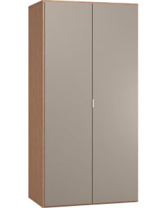 Vox Wardrobe SIMPLE 2 Doors Front Grey
