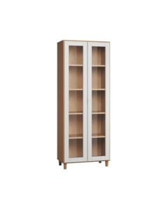 Vox Glass Cabinet SIMPLE Wide/casing Oak