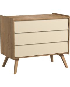 Vox Dresser VINTAGE 3 Drawers Oak/Yellow