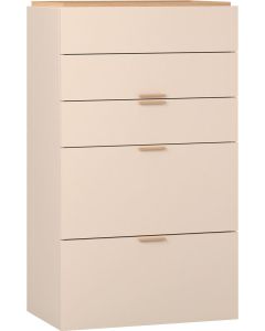 Vox Dresser 4YOU FRESH with drawers Sand Beige (Oak Handle)