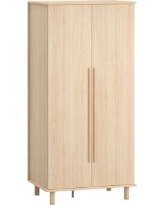Vox Wardrobe 2-door on Legs Omm Oak Light