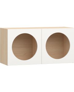 Vox Wall Shelf RELI with Holes Light Oak