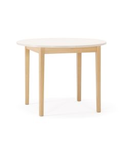 Vox Extendable Table Konso Round 100 (140) Beech/Sand Beige