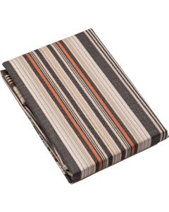 Vox Bedding 160X200 RENFORCE Raphia Stripe Black