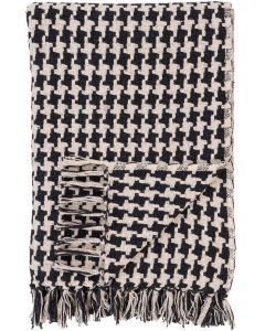 Vox Plaid 130X180 SIDE Cream/Black 3960915