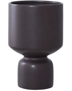 Vox Flowerpot Cover HOUSE NORDIC Black Ceramics 4451212