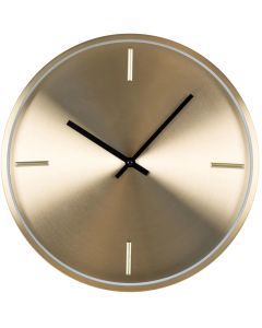 Vox Wall Clock ISTANBUL Gold Aluminium 4361110