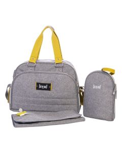 BOB URBAN Yellowstone Gris/Moutarde