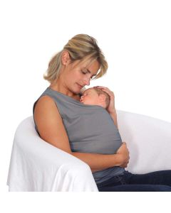 Candide Skin to Skin Shirt - Wrap Top - Grey