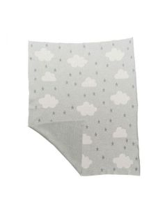Niu Org. Cotton Blanket Star Clouds