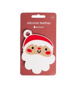 Pearhead Silicone Teether - Santa