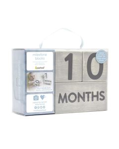 Pearhead Wooden Age Blocks - Gray