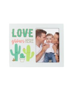 Pearhead “Love Grows Here” Cactus Frame