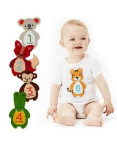 Pearhead Felt First Year Belly Stickers