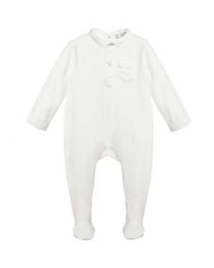 Patachou Newborn White Baby Grow 2133022