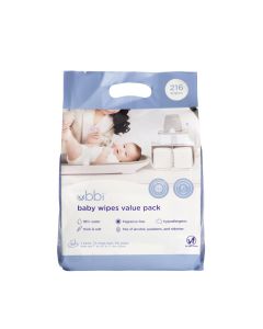 Ubbi Baby Wipes 3pk
